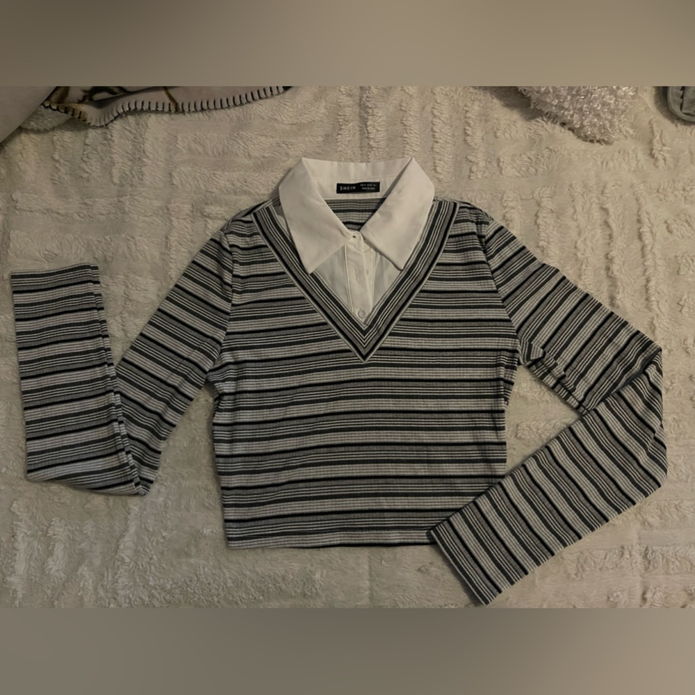 Shein top long sleeve new without tags